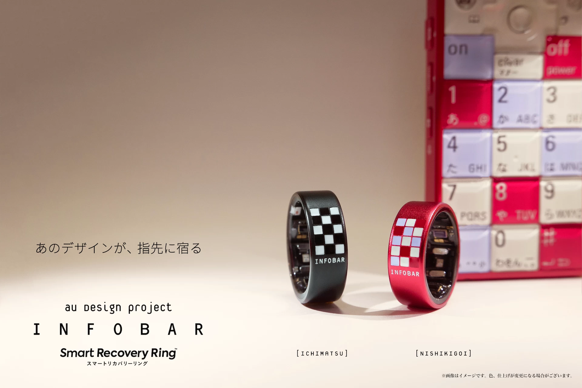 傳奇的 INFOBAR 現在變成了一枚戒指。 Issin 的智慧戒指推出了 CF